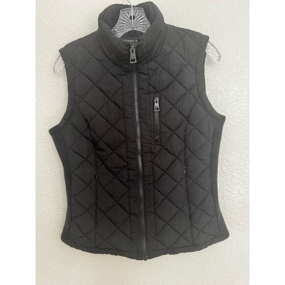 Andrew Marc Jackets & Blazers - Andrew Marc Black Quilted Vest